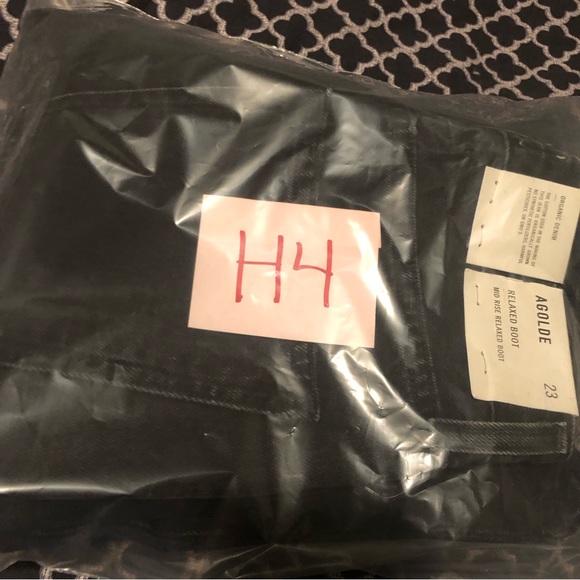 🛑Sold🛑 Womens Mid Rise Relaxed Boot Denim Jeans Relinquish Sz 23 Button Fly H4 - Picture 2 of 12